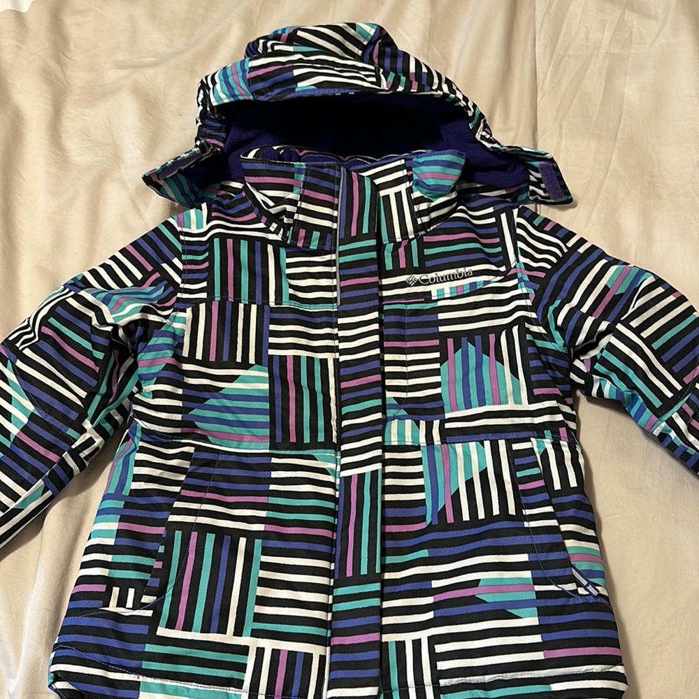 Girls winter ski jacket